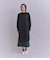 Coated Cotton Poly Twill ハーフムーンポケットドレス
