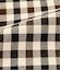 【ウォッシャブル】Woolish Block Check ダブルテーパードパンツ