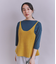 Colorful Melange 2wayペプラムキャミニット