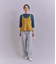 Colorful Melange 2wayペプラムキャミニット