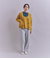 Colorful Melange 2wayペプラムキャミニット