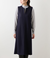 NEWYORKER MELTON キーネックジャンパースカート