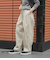 Heavyweight Cotton Twill ギャザードロストパンツ