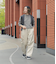 Heavyweight Cotton Twill ギャザードロストパンツ