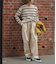 Heavyweight Cotton Twill ギャザードロストパンツ