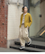 Heavyweight Cotton Twill ギャザードロストパンツ