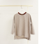 High Gauge Jersey 7分袖バックプリントTシャツ