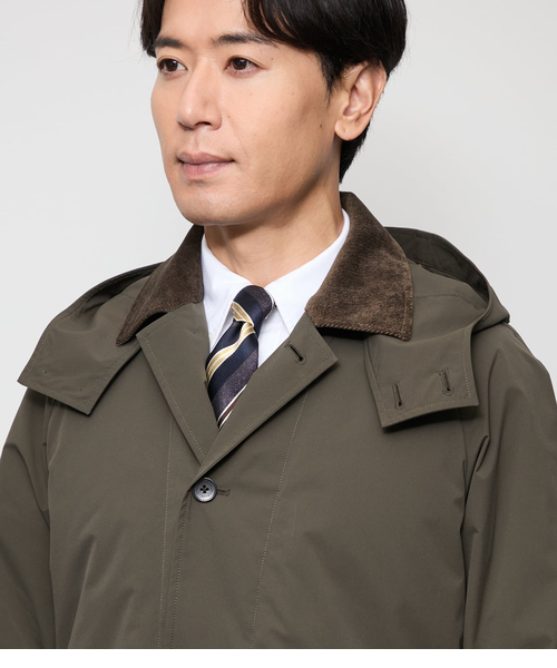 防シワ・撥水・ストレッチ】SOLOTEX ツイル ハンティングジャケット