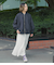 High Density Twill ドルマンスリーブブルゾン