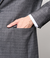 【ストレッチ】PREMIUM ミルドチェック ジャケット(セットアップ対応)