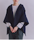 High Count Melton フードポンチョコート