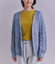 Cotton Alpaca ケーブルラグランニットカーディガン