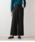ウールフラノ センタープレスワイドパンツ