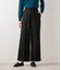 ウールフラノ センタープレスワイドパンツ