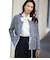 ライトデシン 長袖ボウタイブラウス