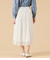 シフォンジョーゼット プリーツスカート