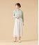シフォンジョーゼット プリーツスカート