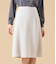 【ウォッシャブル】シルキークロス タックフレアスカート