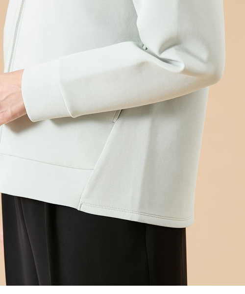 ストレッチ】コットン混ダンボール パーカー｜ニューヨーカーの通販