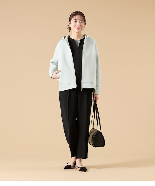 ストレッチ】コットン混ダンボール パーカー｜ニューヨーカーの通販