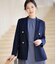 【ウォッシャブル】ウールオックス ダブルブレストブレザー