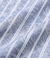 ジャカード ストライプ 長袖カッタウェイカラーシャツ
