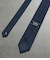 インディゴカラー ソリッド ネクタイ