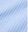 コットンリネンカラミストライプ 7分袖スキッパーシャツ