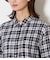 Sunlight NEWYORKER Tartan 7分袖チュニックシャツ