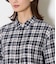 Sunlight NEWYORKER Tartan 7分袖チュニックシャツ