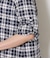 Sunlight NEWYORKER Tartan 7分袖チュニックシャツ