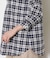 Sunlight NEWYORKER Tartan 7分袖チュニックシャツ