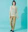 【ドライタッチ・シアー素材】シアーノースリーブニット