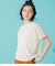 【ドライタッチ・着映え】クルーネックニットTシャツ