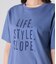 【滑らかな肌触り・着回し】LETTERING グラフィックTシャツ