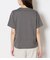コットン100％ ロゴプリントTシャツ