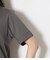 コットン100％ ロゴプリントTシャツ