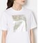 コットン100％ 箔グラフィックTシャツ