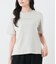 半袖クルーネックロゴTシャツ レディース コットン