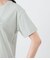 半袖クルーネックロゴTシャツ レディース コットン