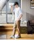 【追加生産】NY CARE FREE ホワイト 半袖ドレスTシャツ