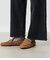 【ストレッチ】EDWIN 11オンス ワイドブラックデニムパンツ