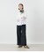 【ストレッチ】EDWIN 11オンス ワイドブラックデニムパンツ