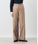 コットンポリエステルギャバ チノパンツ