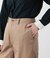 コットンポリエステルギャバ チノパンツ