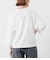 N刺繍プリント7分袖Tシャツ