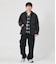 ワイドテーパード スウェットパンツ