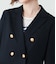 ウールシルク千鳥 ダブルブレストブレザー
