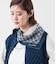 one fourth newyorker tartan スカーフ