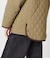 【撥水】ストレッチナイロン キルティングショートコート